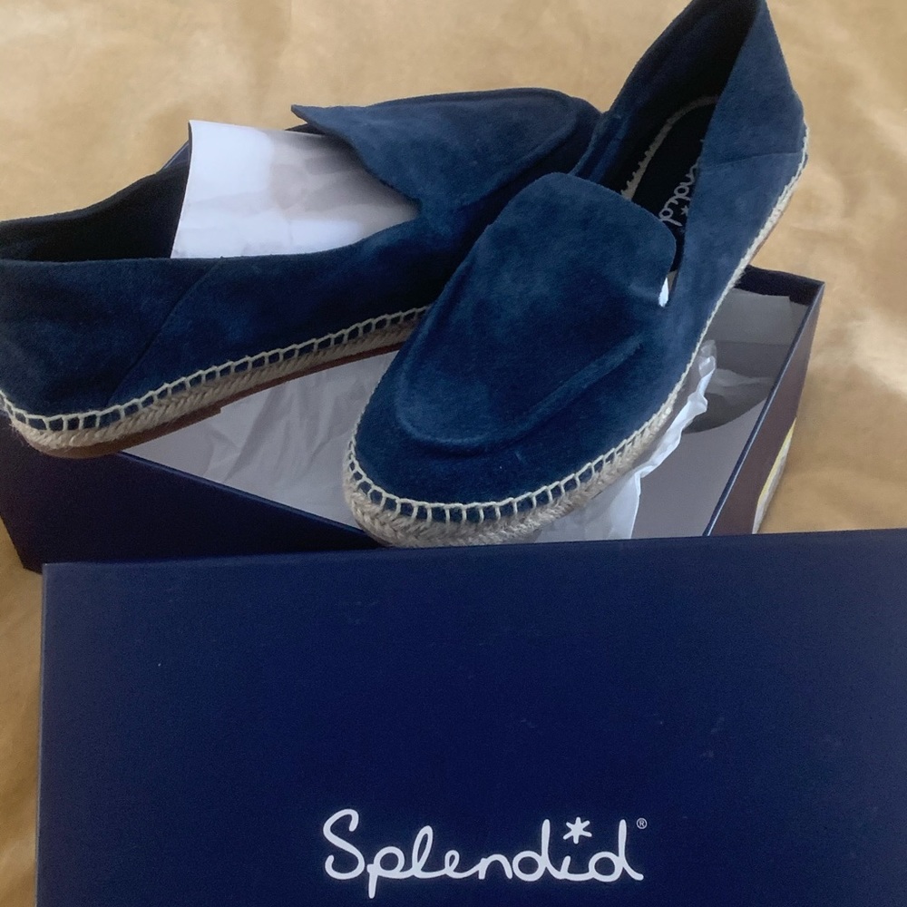 Navy Espadrilles
